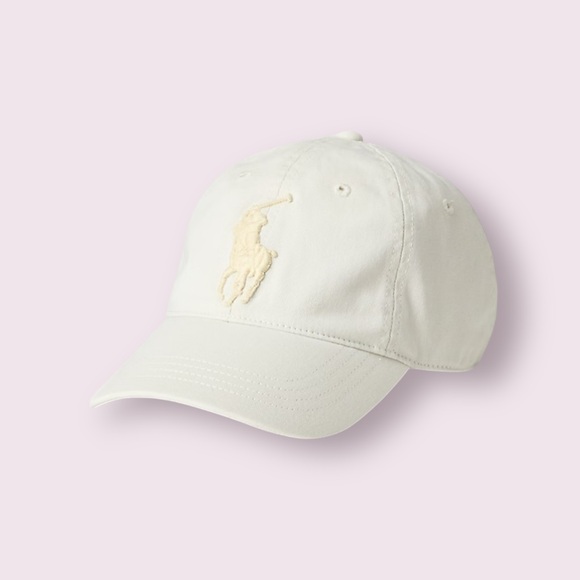 Polo by Ralph Lauren Big Pony Twill Cap - Picture 1 of 1